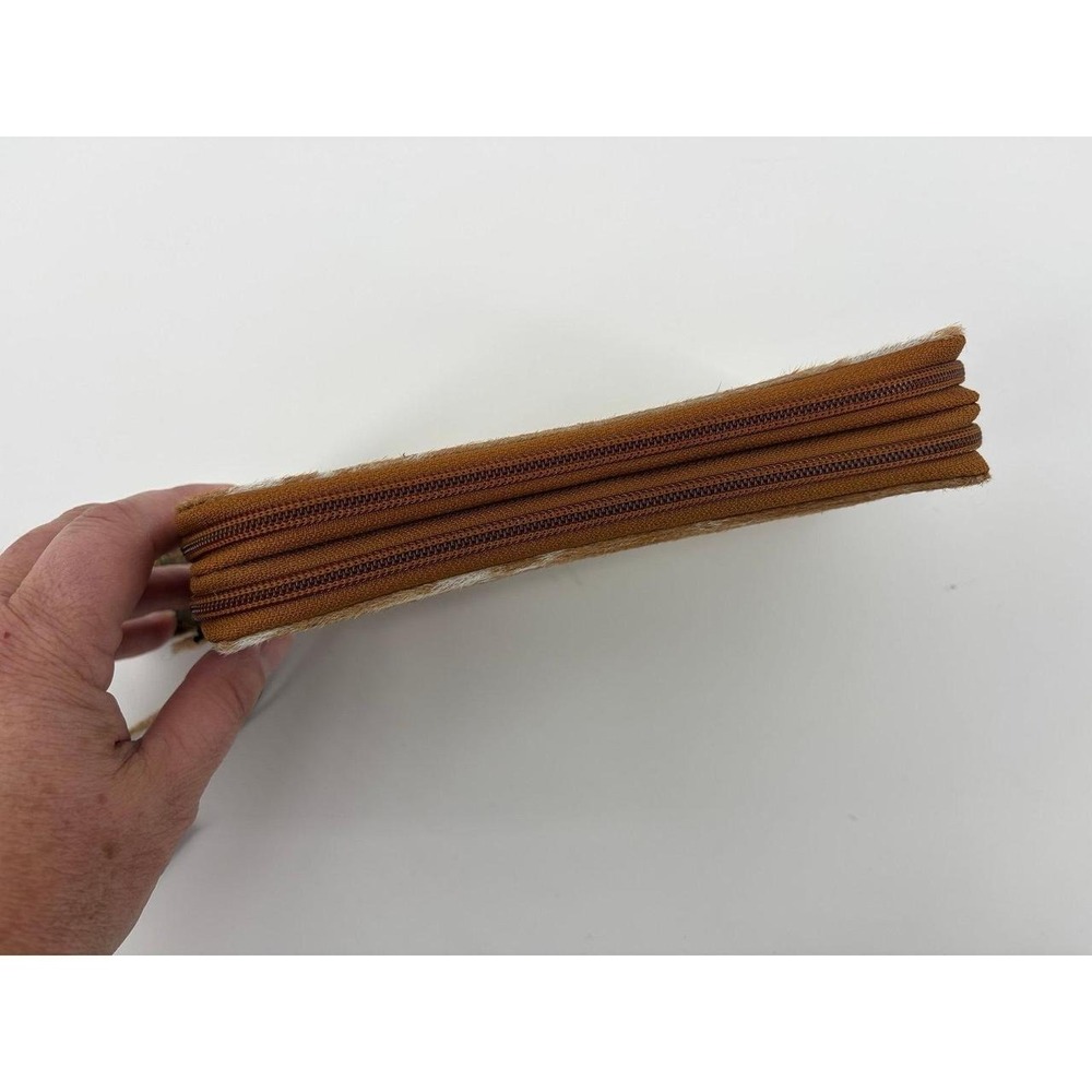 Myra "Sand Dune Leather" Double Zipper Wallet,‎ NWT - Picture 3 of 6